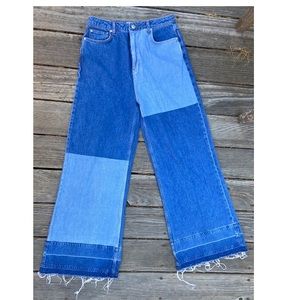 Free people wide leg jeans